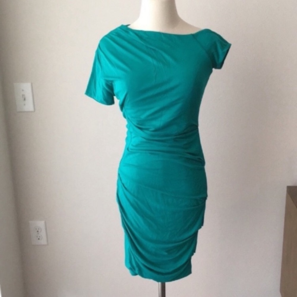 NWOT Bebe Green Dress